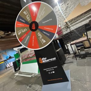 Ruleta de Sorteo en MDF