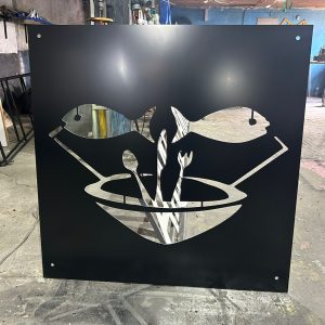 Carteles en corte router aluminio compuesto