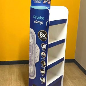 Exhibidores Cartón Plast impreso