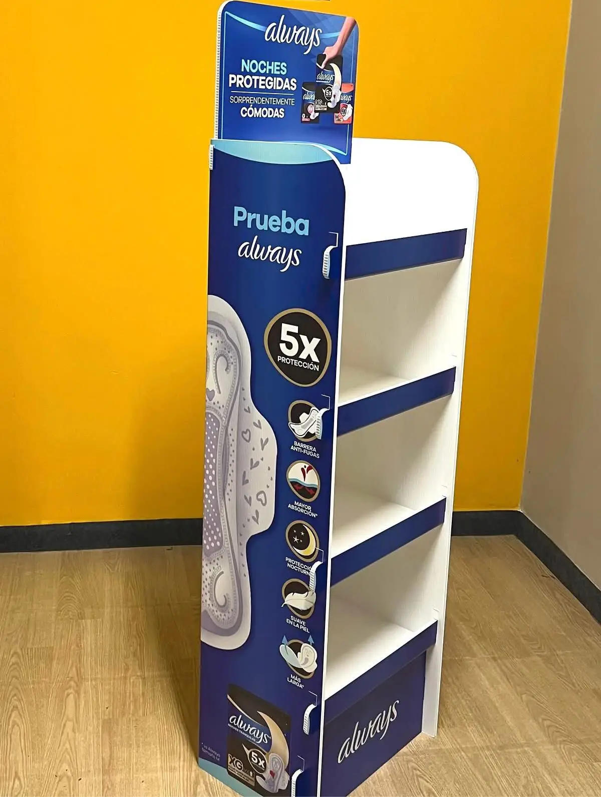 Exhibidores Cartón Plast impreso