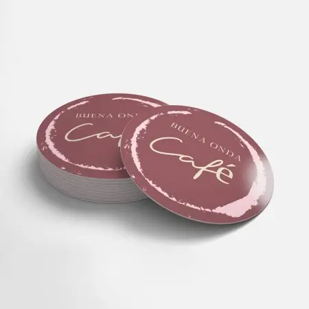 Adhesivos circulares personalizados — Ideas Ripped